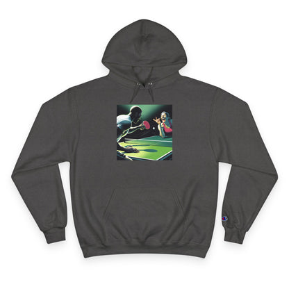 Ping Pong Champion Hoodie - Retro Sports Design